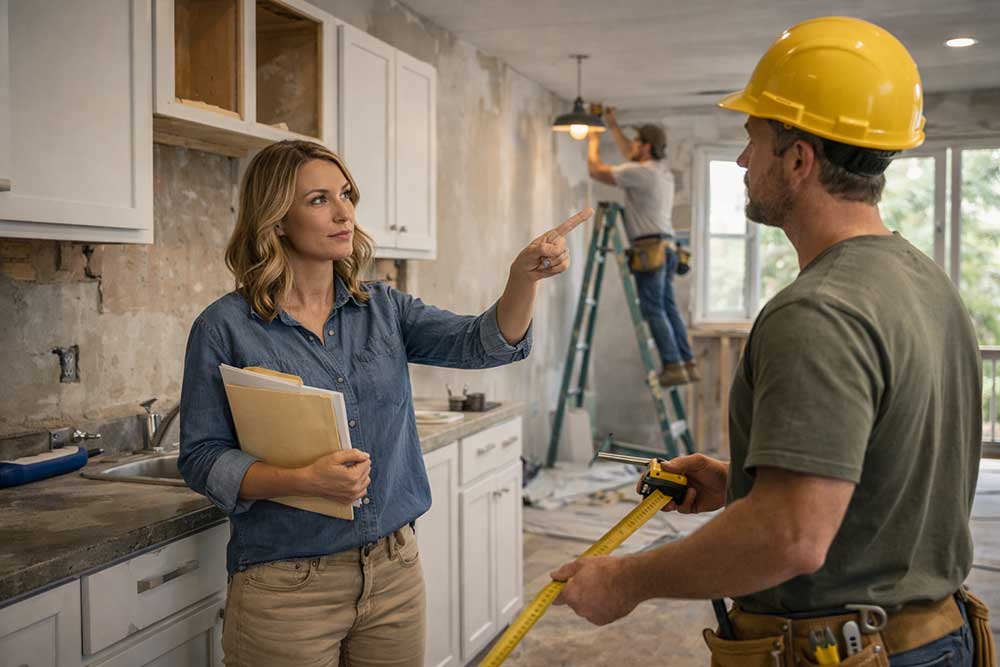 DSCR refinance calculator kitchen renovation investment property